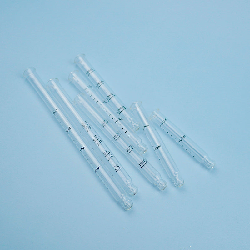 InStock 100Pcs 1-2ml Scale Valume Measurable Dropper For 5-100ml Bottle Accessory Liquid Essence Massage Basic Oil/Serum Pipette