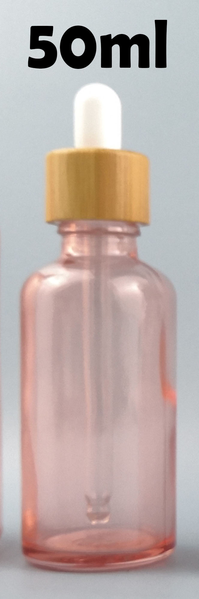 10pcs/lot Natural Bamboo Cap Pink Glass Bottle Dropper Aromatherapy Liquid Serum/Essence Basic Massage Oils Pipette Refill