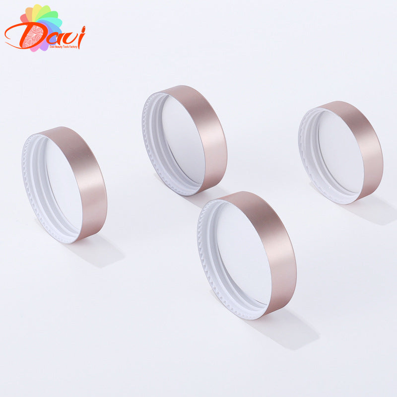 10pcs/Lot 5-50ml Rosepink Lid Frosted Glass Face/Hand Cream Mask Lotion Jar Pots Bottle Refillable Container  Cosmetic Skincare