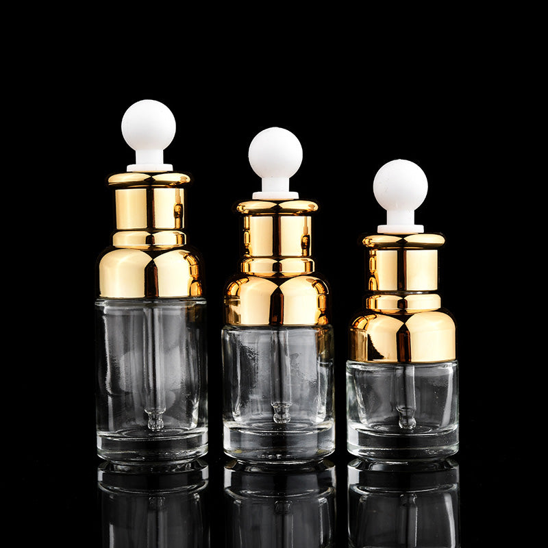 10pc Glass Drop  Bottle Aromatherapy Liquid Dropper for essential basic oil Pipette Bottles Refillable 20-50ML high quality