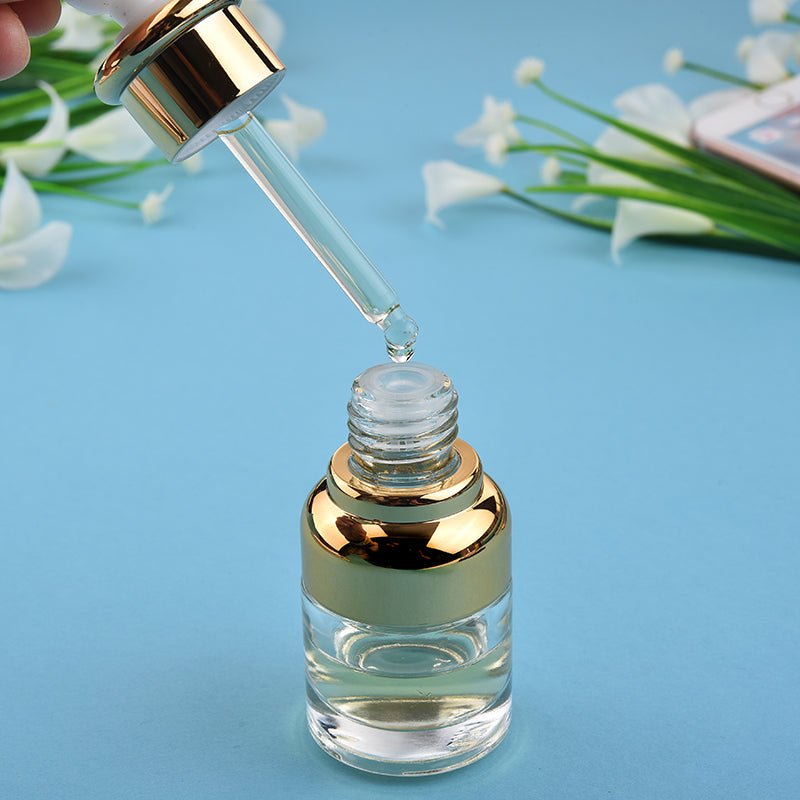 10pc Glass Drop  Bottle Aromatherapy Liquid Dropper for essential basic oil Pipette Bottles Refillable 20-50ML high quality