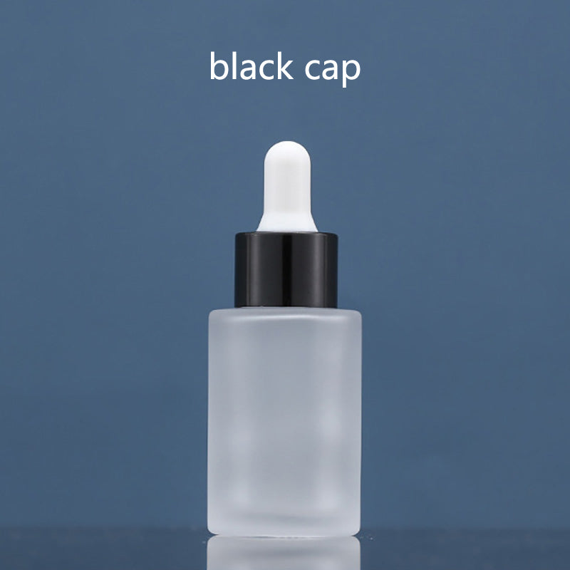 5pcs/lot Metal Head Frosted Dropper Glass Bottle Aromatherapy Liquid for Essence Massage Oil Serum Pipette Refill High-grade