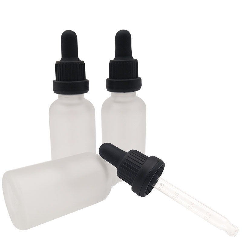 10pcs measurable pipette dropper bottle 30ml Liquid for essential massage basic oil Refillable essential oil Bottles Wholesale