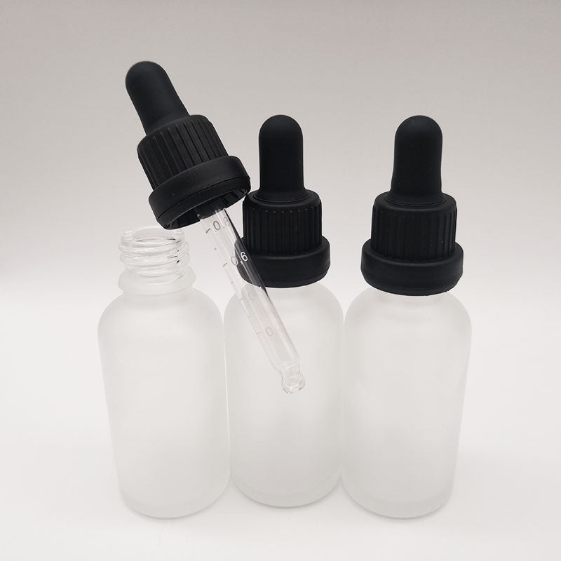 10pcs measurable pipette dropper bottle 30ml Liquid for essential massage basic oil Refillable essential oil Bottles Wholesale