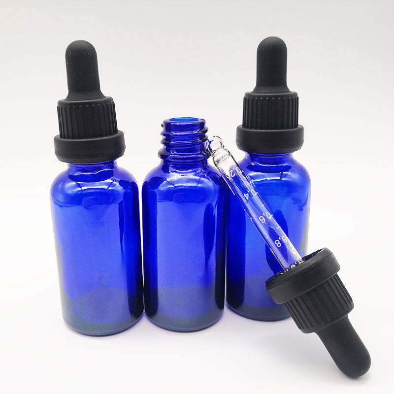 10pcs measurable pipette dropper bottle 30ml Liquid for essential massage basic oil Refillable essential oil Bottles Wholesale