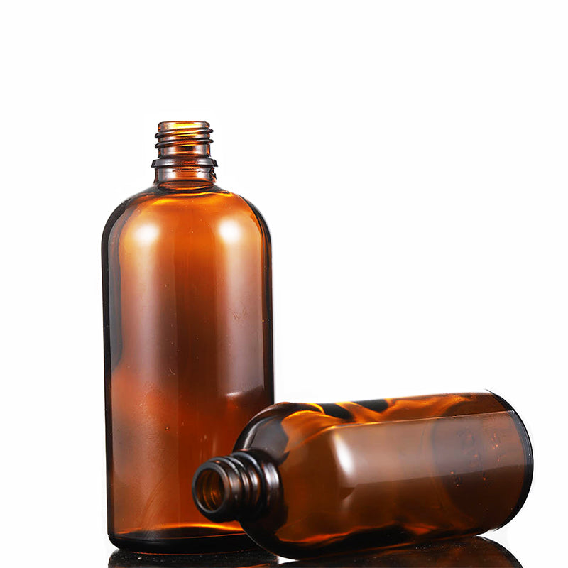 Dropper Bottle Rosepink Metal Cap Amber Glass Pipette Essence/Massage Oils Serum Gel  DIY Aromatherapy Liquid Skincare