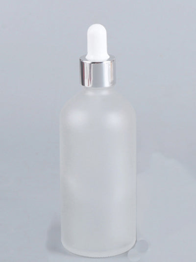 Matt Silver Cap Refillable Dropper/Pipette Clear Glass Bottle Refill Massage Oils Aromatherapy Liquid  Essence/ Serum Skincare