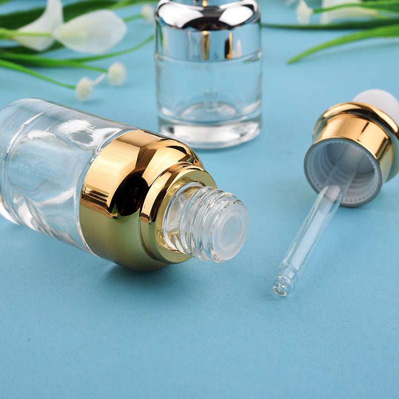 Set of 20+30+50ML  Glass Drop  Bottle Aromatherapy Liquid Dropper for essential basic massage oil Pipette Bottles Refillable